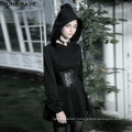 PUNK RAVE OPQ-878LQF spring new arrival girls sexy dark series mini vintage bodycon plus size clown shape hooded dress